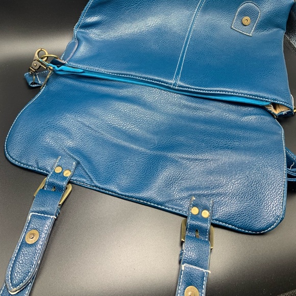 Faux leather satchel bag - Picture 5 of 15